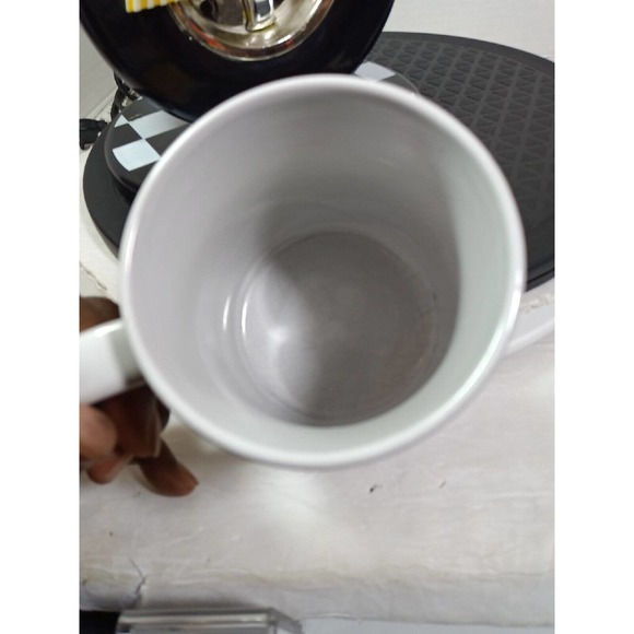 VINTAGE 1998 NASCAR Racing Lamp Tire Desk Lamp, and NASCAR Mug. No Lamp Shade - Picture 4 of 16